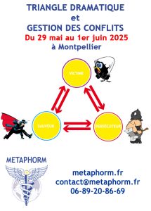 Affiche TRIANGLE MAI 2025 MONTPELLIER